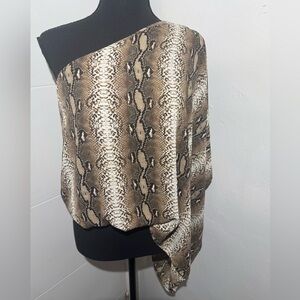 Caramela Snake Print Scarf